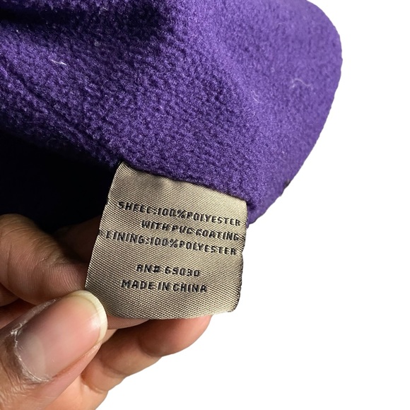 Alaska Rugged Wear Men's Purple/Gray Hooded Jacket - Picture 7 of 10